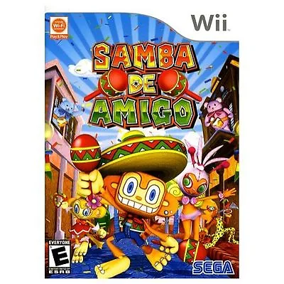 Samba De Amigo Nintendo Wii (PAL) Game ~ Complete ~ FAST & FREE UK P+P • £2.95