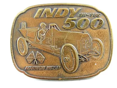 1911 - 1986 Indy 500 Marmon Wasp Belt Buckle 11012013 • $44.99