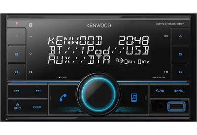 Kenwood DPX-M3300BT - Digital Media Car Stereo Bluetooth USB Alexa IPhone Ready • £119.79