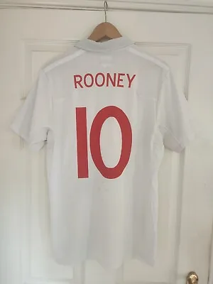 £14.99 • Buy Rooney 2010 World Cup England Football Shirt Medium