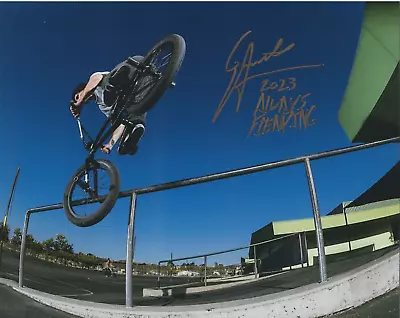$42.49 • Buy GARRETT REYNOLDS Signed 8 X 10 Photo BIKING X Games BMX ALWAYS FIENDING