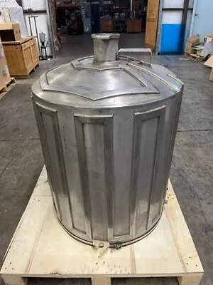 $3000 • Buy CHA BELL JAR STAINLESS STEEL VACUUM CHAMBER, 24  W X 36  H. WATER COOLED