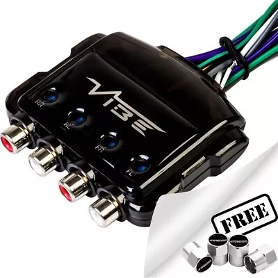 Vibe Car Speaker Wire 4 Channel To 4 Low Level Output Line Convertor LOC4-V5. C✅ • $29.62