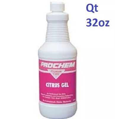 Prochem - Citrus Gel  - Spotter For Tar GUM Butter Oily Surface 32oz Qt USA • $28.17
