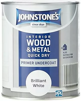 £10.99 • Buy Johnstone's 423329 - Quick Dry Primer Undercoat - Interior Paint - Suitable For