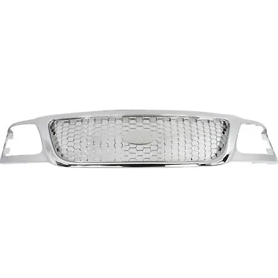 NEW Chrome Grille For 1999-2003 Ford F-150 SHIPS TODAY • $183.09