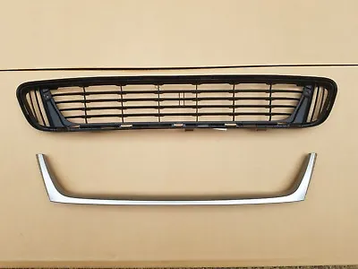 2PC Set 2013-2016 VENZA Front Bumper Lower Grille & Silver Molding NEW PAIR • $134.20