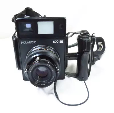EX COND Polaroid 600SE Instant Film Camera W/  Mamiya 127mm F/4.7 Lens • $325