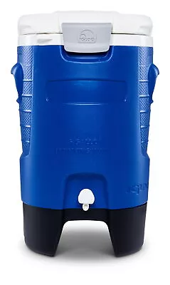 Igloo 5-Gallon Sports Rolling Water Cooler With Wheels - Blue • $39