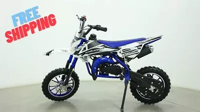 New Design Kids Dirt Bike 49cc 2-stroke Gasoline Power Off-road Dirt Pit Bike • $359