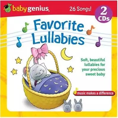 Favorite Lullabies - Audio CD By Baby Genius - VERY GOOD • $5.13