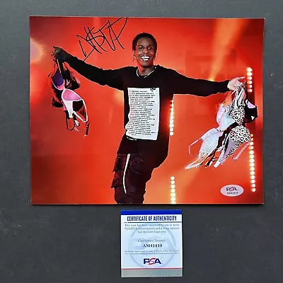 £404.38 • Buy Asap Rocky Signed Autographed 8 X 10 Photo PSA Cert Coa Rap Rare Rihanna 
