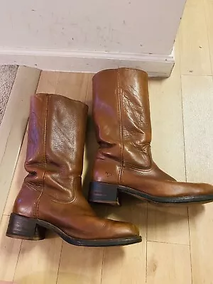 Vintage Frye Campus Boots Style# 2955 Wide Size 13 D Made In The USA • $225
