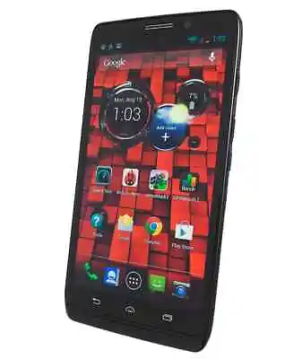 Motorola Droid Ultra XT1080 16GB Black Verizon Sharp Looking Long Life Battery • $35.95