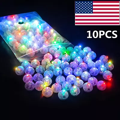 Battery Powered Mini LED Light Small Balls Glowing Light Party Bag Filler -US • $2.80