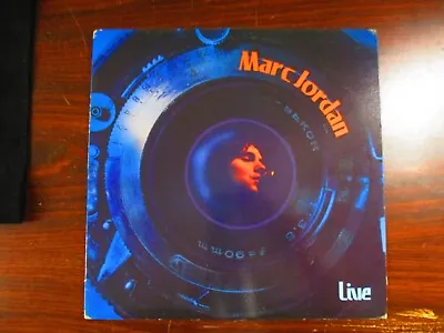 Marc Jordan Live Black Vinyl Inner Sleeve W/Lyrics 1980 Rio Records • $20