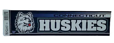 UConn Huskies Basketball Bumper Sticker 12  X 3  • $2.25