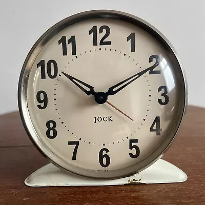 JOCK Alarm Clock Bedside Made In Scotland RARE VINTAGE • $31.10