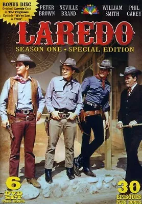 Laredo Season 1 Special Edition 6 Discs Brand New Includes The Virginian Episode • $10.25
