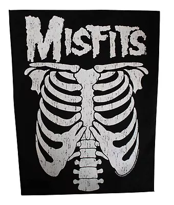 Large Misfits Ribcage Woven Sew On Battle Jacket Back Patch • $14.95