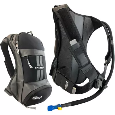 Ballards Dirt Bike MTB The Guzzla 2L Black Hydration Pack Drink System • $87.95