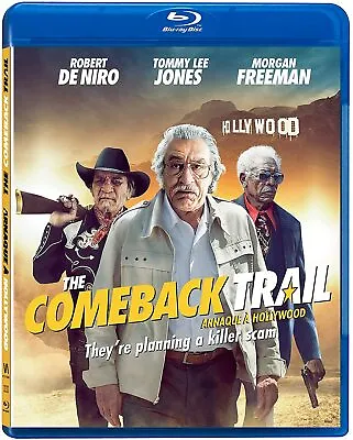 The Comeback Trail (Blu-ray) 2020 Robert De Niro Morgan Freeman NEW Region A US • $15.19
