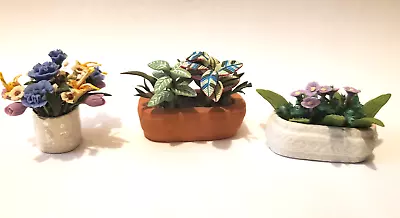 Miniature Dollhouse Plant Planter Lot • $15