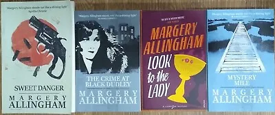 Margery Allingham Lot Of 4 - Mystery Mile Look To The Lady Sweet Danger Crime • $37.99