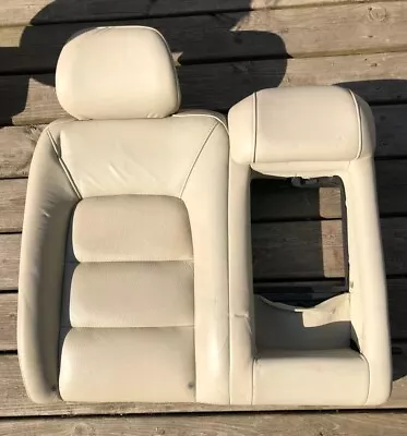 2007-2013 Volvo S80 RIght Rear Passenger Seat Back + Headrest Beige Leather • $69.89