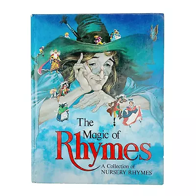 1976 The Magic Of Rhymes Lucy Kincaid Crown Publishers Hardcover Vintage Book • $15