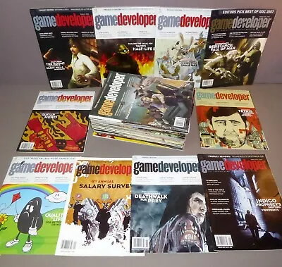 Game Developer Magazine 2001-2013 Pick & Choose Video Game Production Rare • $5