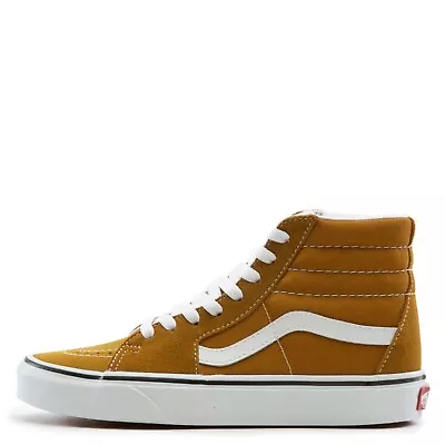 New Vans Sk8-Hi Men's Brown Suede Lace Up Lifestyle Sneakers Shoes Sz 9 • $49.99