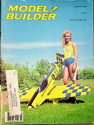 Model Builder Magazine January 1984 Eloys Big Bird  M3188 • $11.04