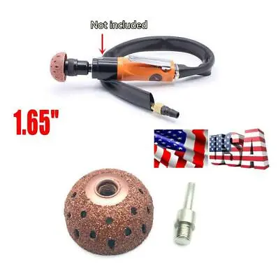 42mm/1.65  Tungsten Car Grinding Grit Buffing Wheel Tire Repair Tool+Rod Adaptor • $14.39