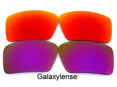 Galaxy Replacement Lenses For Oakley Eyepatch 1&2 Purple&Red Polarized 2Pairs • $10.78