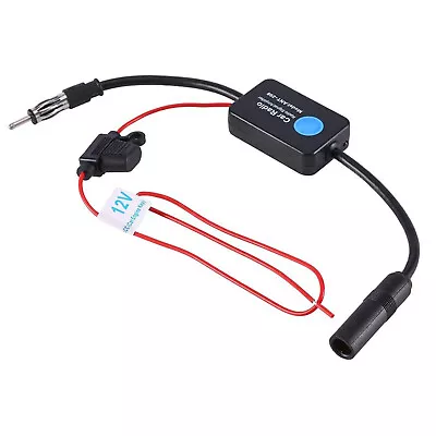 Antenna Radio Amplifier Car FM Aerial Radio Signal Reception Amplifier Booster • £6.26