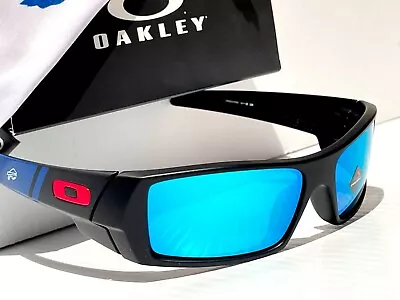 NFL Oakley Gascan BUFFALO BILLS Matte Black PRIZM BLUE Sunglass 9014 • $134.87