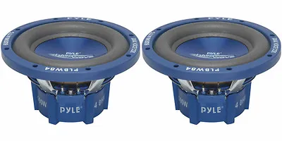 NEW(2) 8  DVC SubWoofer Speakers.bass Sub Woofer PAIR.Dual 4ohm Voice Coil.8inch • $119