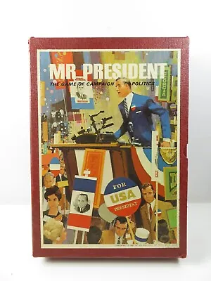 MR. PRESIDENT - 3M Bookshelf Games 1965 The Game Of Campaign Politics COMPLETE! • $14.88