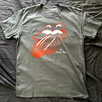 Genuine Rolling Stones Tongue Logo Tour Official T-Shirt Mick Jagger - Size XL! • $38