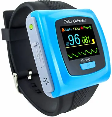 CONTEC CMS50F Wrist Pulse Oximeter With Finger Probe USB Cable And Charger -... • $35