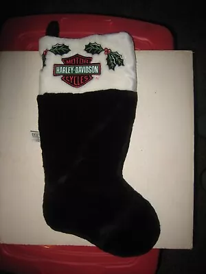 Harley Davidson Plush Christmas Stocking • $12.95