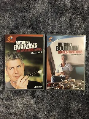 $79.99 • Buy Anthony Bourdain: No Reservations Collection 2 And 3 (DVD’s 6-Disc Set) 👍
