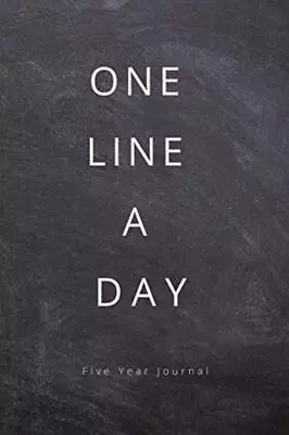 £12.46 • Buy Five Year Journal One Line A Day Lined And Dated Memory Book And 5 Year Diary...