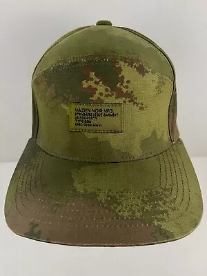 Maiden Noir MFG Camo Strapback Cap Hat Camouflage Baseball Logo Green Military  • $74.99