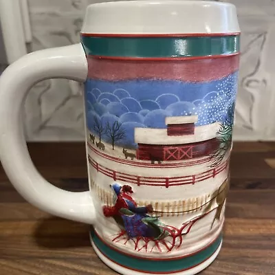 MILLER HIGH LIFE Vintage Limited Edition Christmas Beer Mug Stein Collectible • $0.99