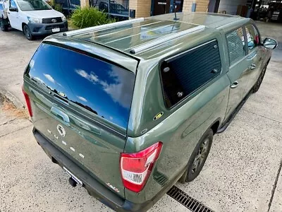 New FORCE PRO Canopy For SsangYong Musso XLV (Long Tub) 2018+ Amazon Green #GAM • $4500