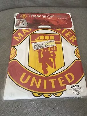 Vintage Manchester United Single Duvet Set 2002 • £39.99