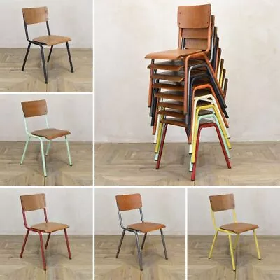 Stacking Chairs Dining Chairs Seven Colour Choices Colourful Dining Chairs • £65