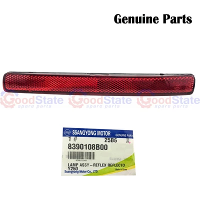$24.74 • Buy GENUINE Ssangyong Rexton 2006-On Kyron 2007-On Left LH Rear Bumper Reflector